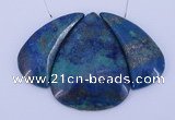 NGP67 Fashion chrysocolla gemstone pendants set jewelry wholesale