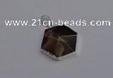 NGP6834 24*25mm hexagon moonstone gemstone pendants wholesale