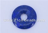 NGP721 5*30mm natural lapis lazuli gemstone donut pendant