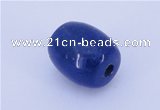 NGP722 13*15mm drum natural lapis lazuli gemstone pendant