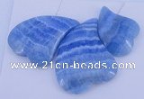 NGP74 Fashion blue lace agate gemstone pendants set jewelry wholesale