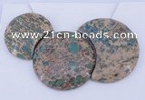 NGP81 Natural imperial jasper gemstone pendants set jewelry wholesale