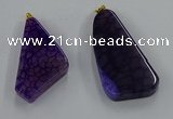 NGP8660 20*40mm - 40*50mm freeform agate pendants wholesale