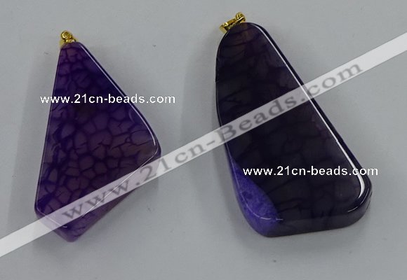 NGP8660 20*40mm - 40*50mm freeform agate pendants wholesale