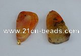 NGP8715 28*38mm - 40*45mm freeform agate pendants wholesale