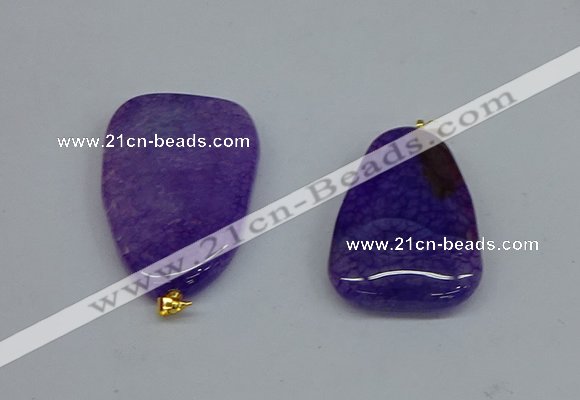 NGP8726 28*40mm - 30*54mm freeform agate pendants wholesale