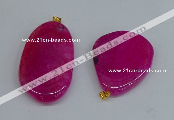 NGP8727 28*40mm - 30*54mm freeform agate pendants wholesale