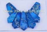 NGP91 Dyed imperial jasper gemstone pendants set jewelry wholesale