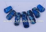 NGP92 Dyed imperial jasper gemstone pendants set jewelry wholesale