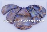 NGP96 Dyed imperial jasper gemstone pendants set jewelry wholesale