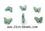 NGP9857 12*18mm butterfly natural amazonite pendant