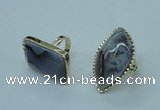NGR70 18*25mm - 22*30mm freeform agate gemstone rings wholesale