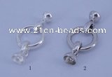 SSC216 5pcs 18mm sterling silver spring rings clasps